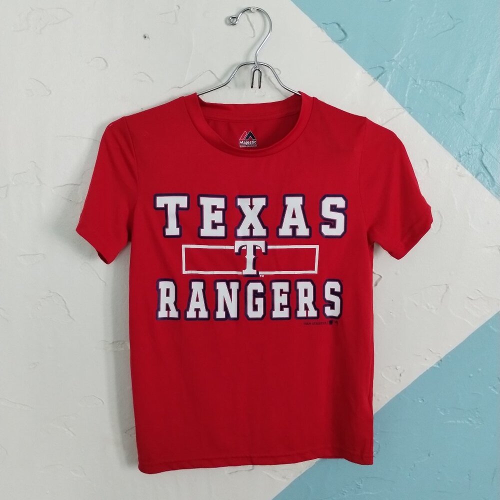 Majestic Texas Rangers Red Shirt
